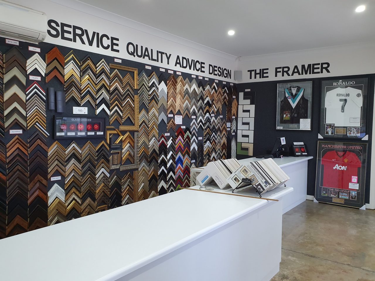 THE FRAMER CUSTOM FRAMERS Frame shop Adelaide